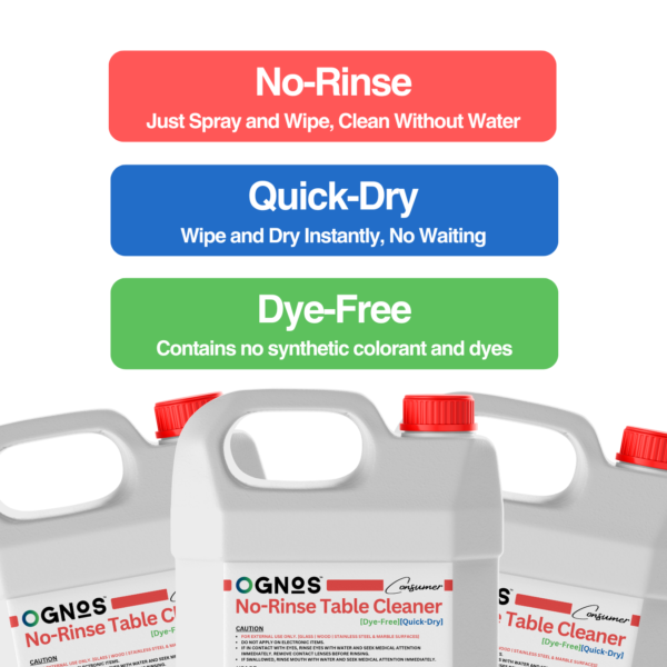No-Rinse Table Cleaner